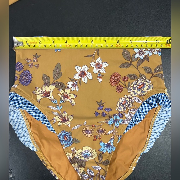 LN Skinny dippers swimsuit bathing Anastasia bikini top and daisy duke bottom S - Picture 8 of 10